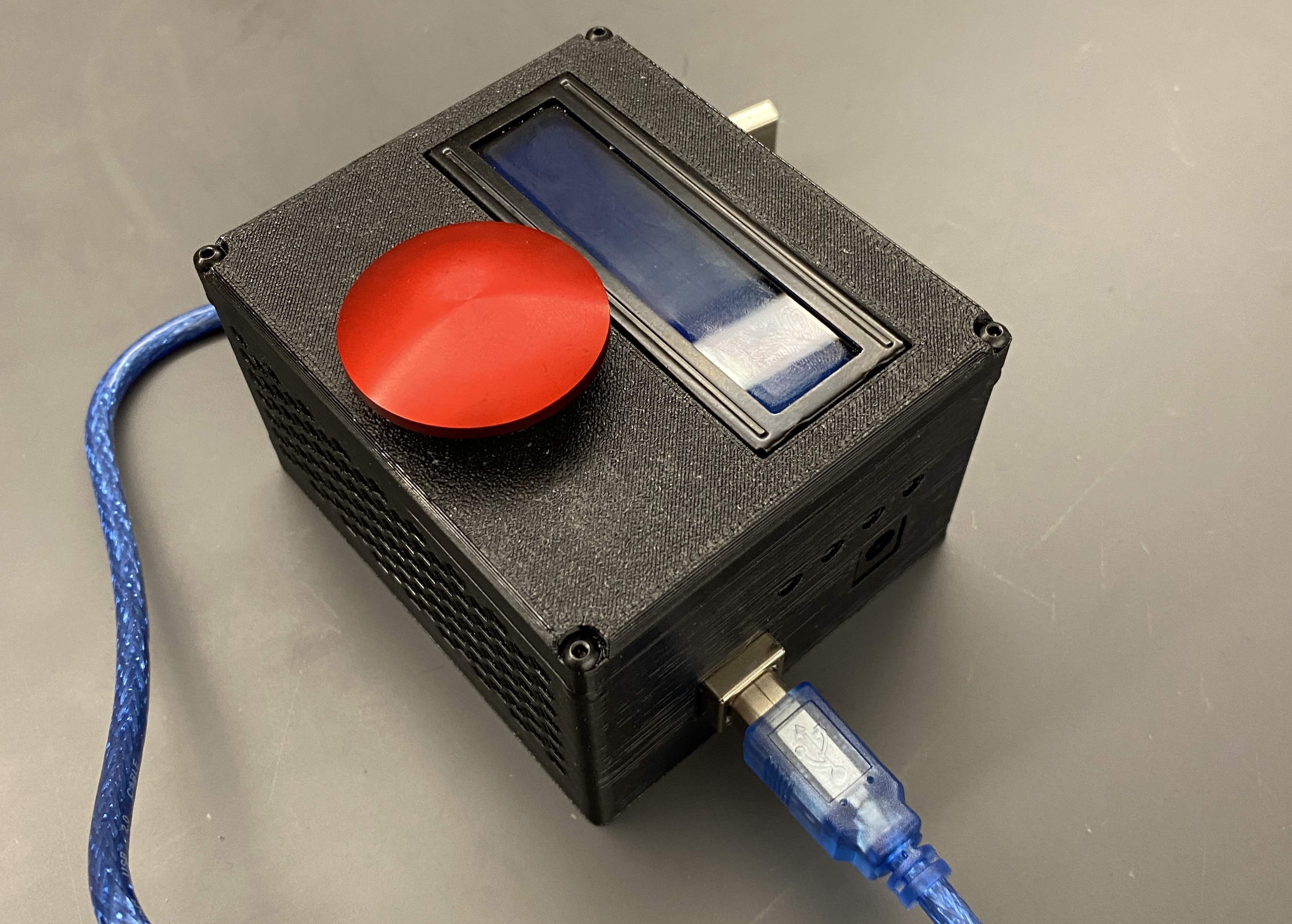 Franck-Hertz experiment enclosure